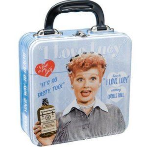 I Love Lucy "Vitameatavegamin" Square Tin Tote